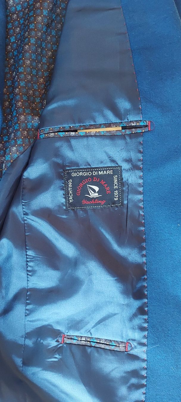 Jacken: Giorgio di Mare Sakko - Stilvoller Hingucker mit Ellbogen... – Neu und originalverpackt aus Winterthur von Mick77 2