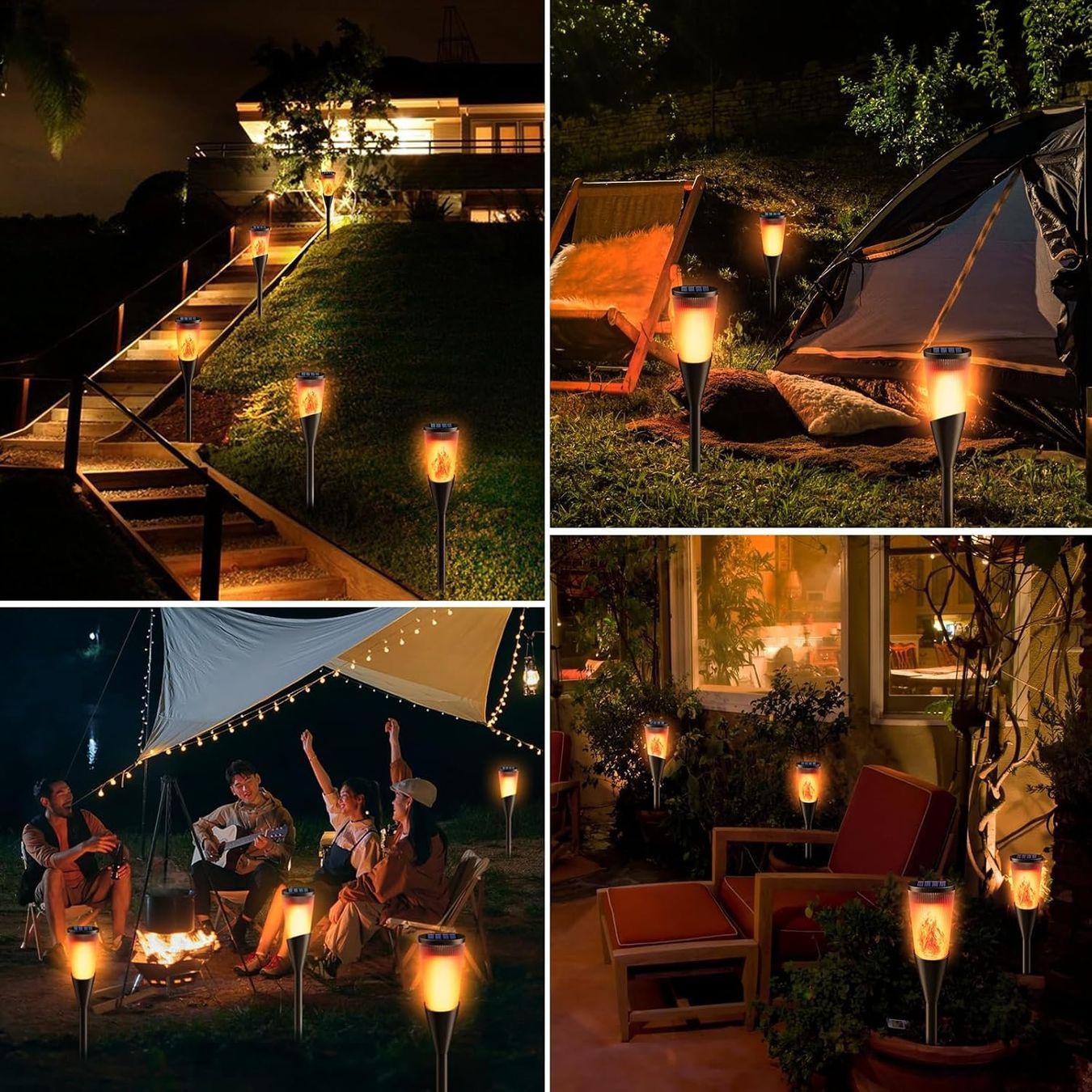 Lampade: 10x Solar Fackeln – Nuovo e nell'imballaggio originale da Nuglar venduto da SmartLiving24 3
