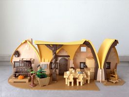 Spielhaus Puppenhaus Kinderhaus Spiel Häuschen Mini-Haus
