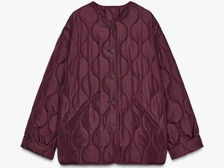 Oversize Quilted Jacket ZARA (The Frankie Shop Dupe)