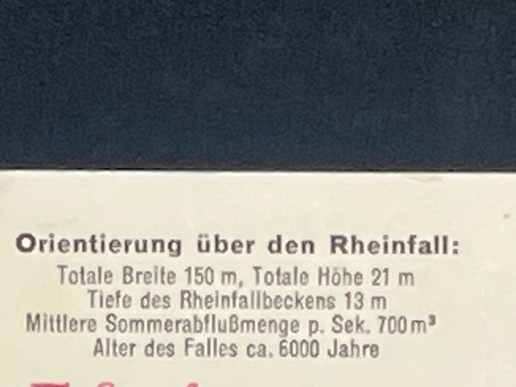 Cartoline postali: Rheinfall: Orientierung über den Rheinfall – Usato da Widnau venduto da Brusi9 2