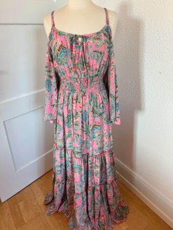 tipsy gipsy Damen Kleid in ca. Gr. XL, Rosa