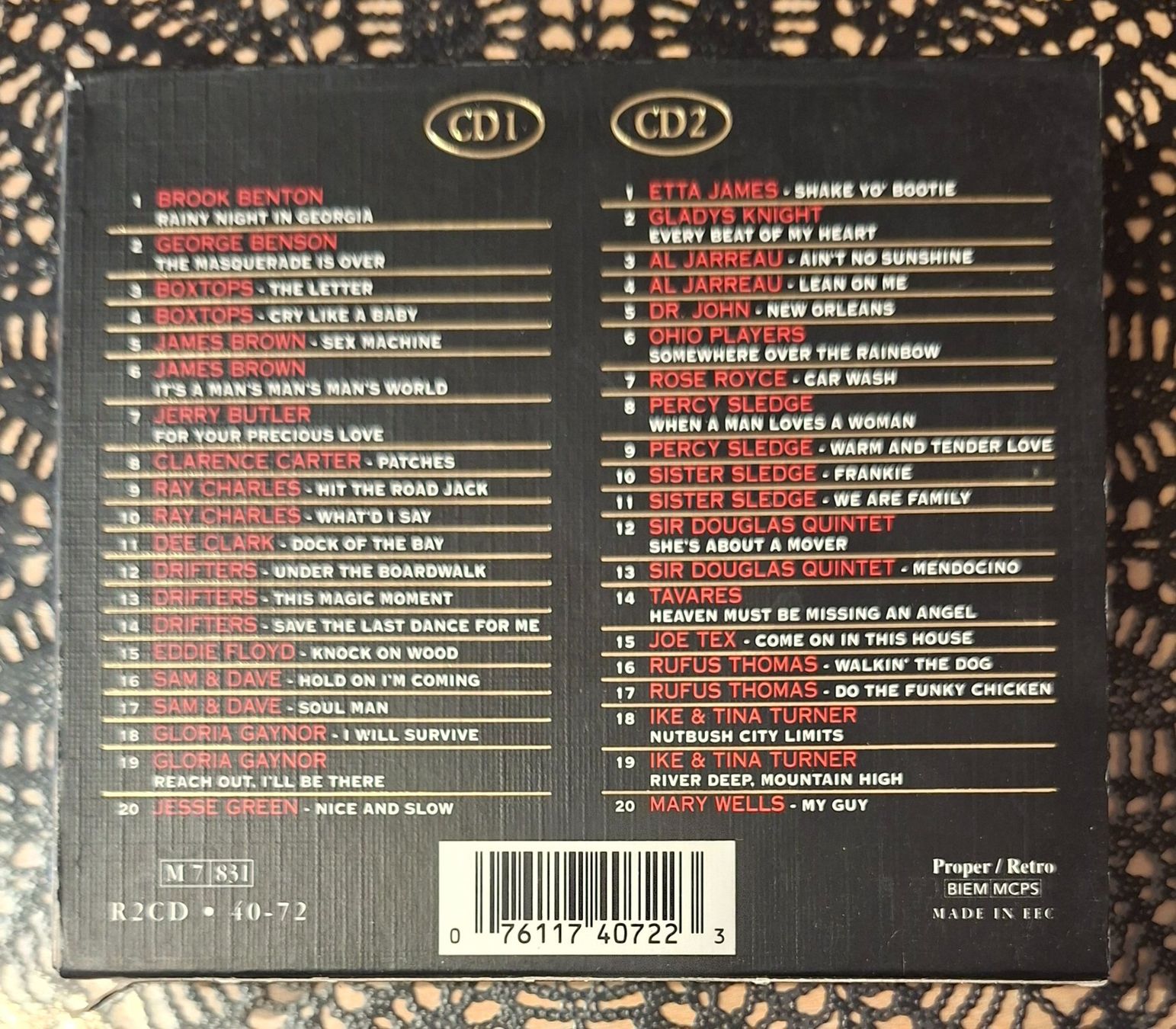 CDs: A - Z Of Soul Classics, Soul Hit Compilation Sampler – D'occasion à Schönenberg TG par Gregolino76 1