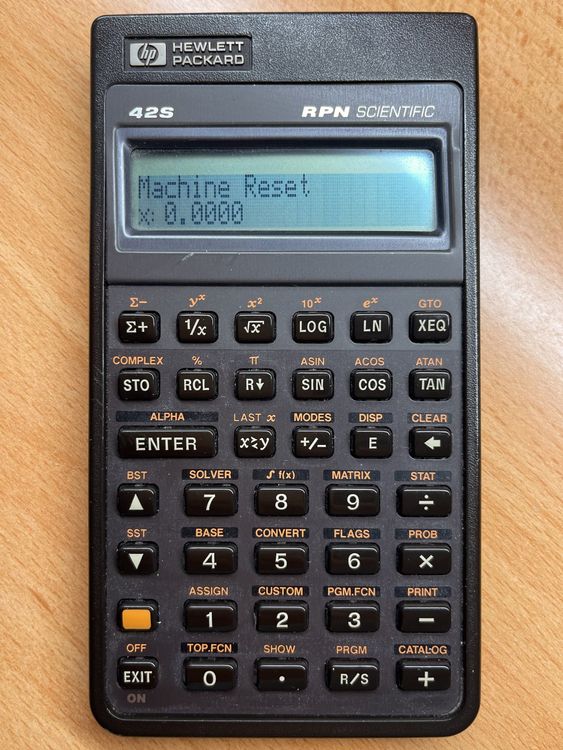HP 42S Hewlett Packard calculator with original case Kaufen auf Ricardo