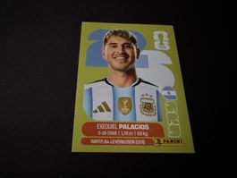 Panini Fussball WM 2026 Sticker Exequiel Palacios ARG 11