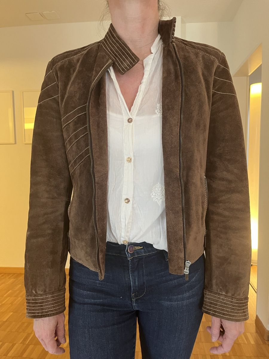 Etro Giacche: Etro Wildleder Jacke, Seidenfutter, Grösse M – Usato da Zürich venduto da Starstone 3