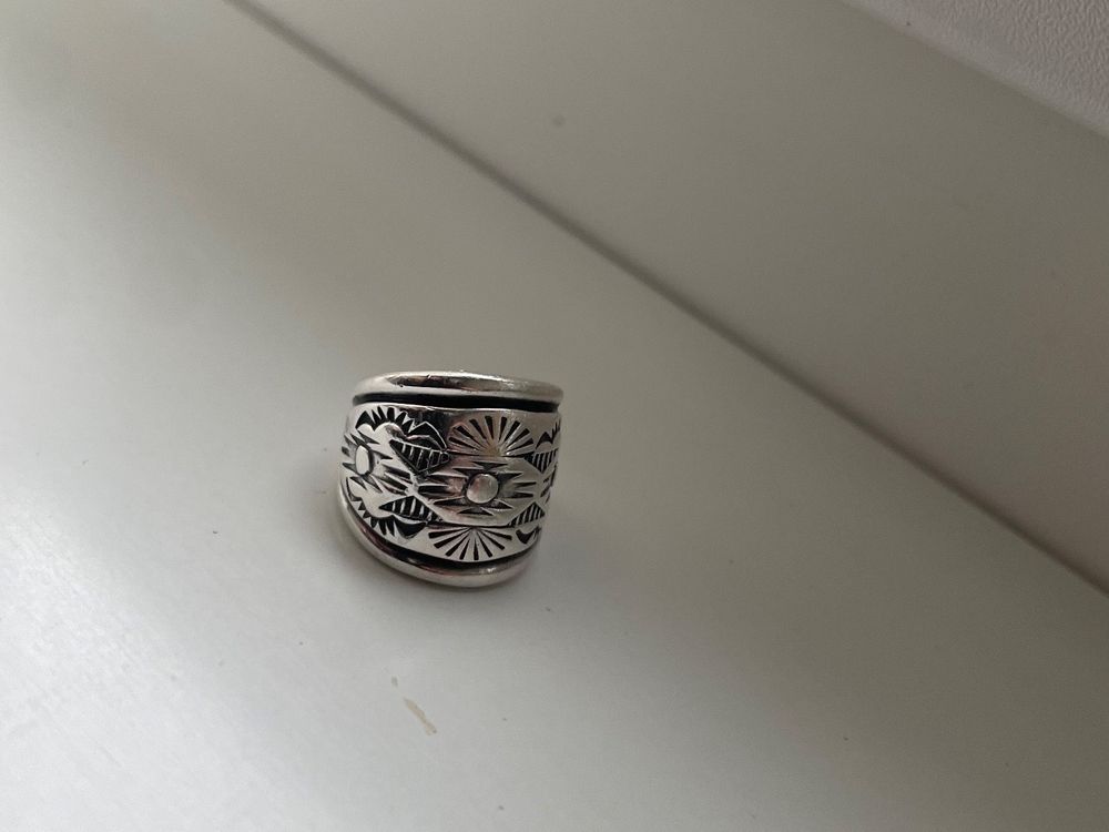 Bague Argent 925 Bague Artisanale Homme Bague esprit chevalière argent 925 Loris