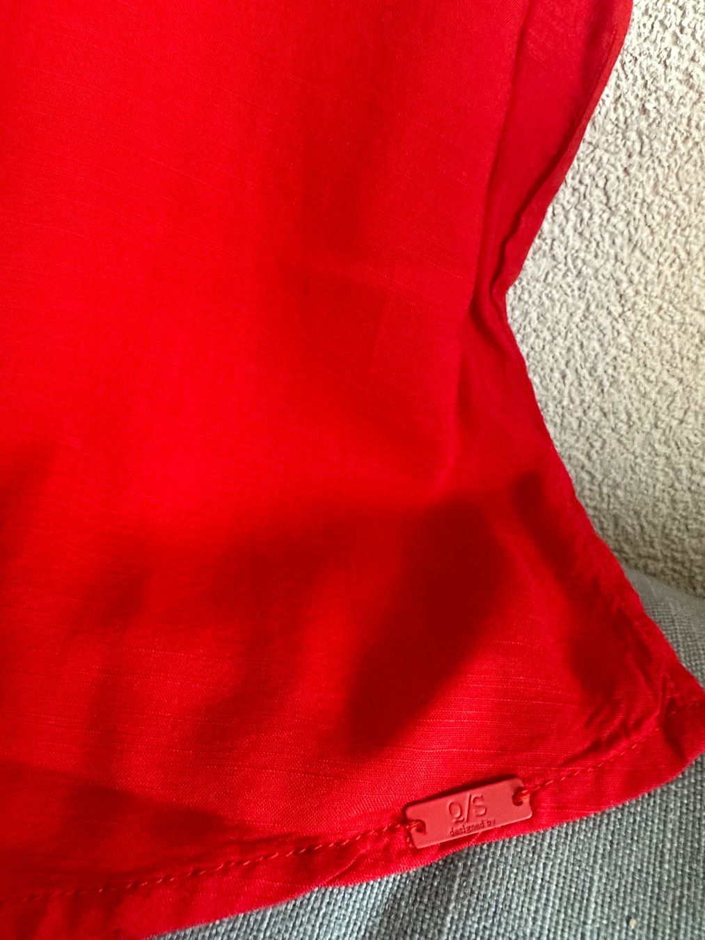 Camicette: Damen Bluse rot Kurzarm 36 von Q/S – Nuovo (secondo la descrizione) da Rothenburg venduto da wer_g9fd 6