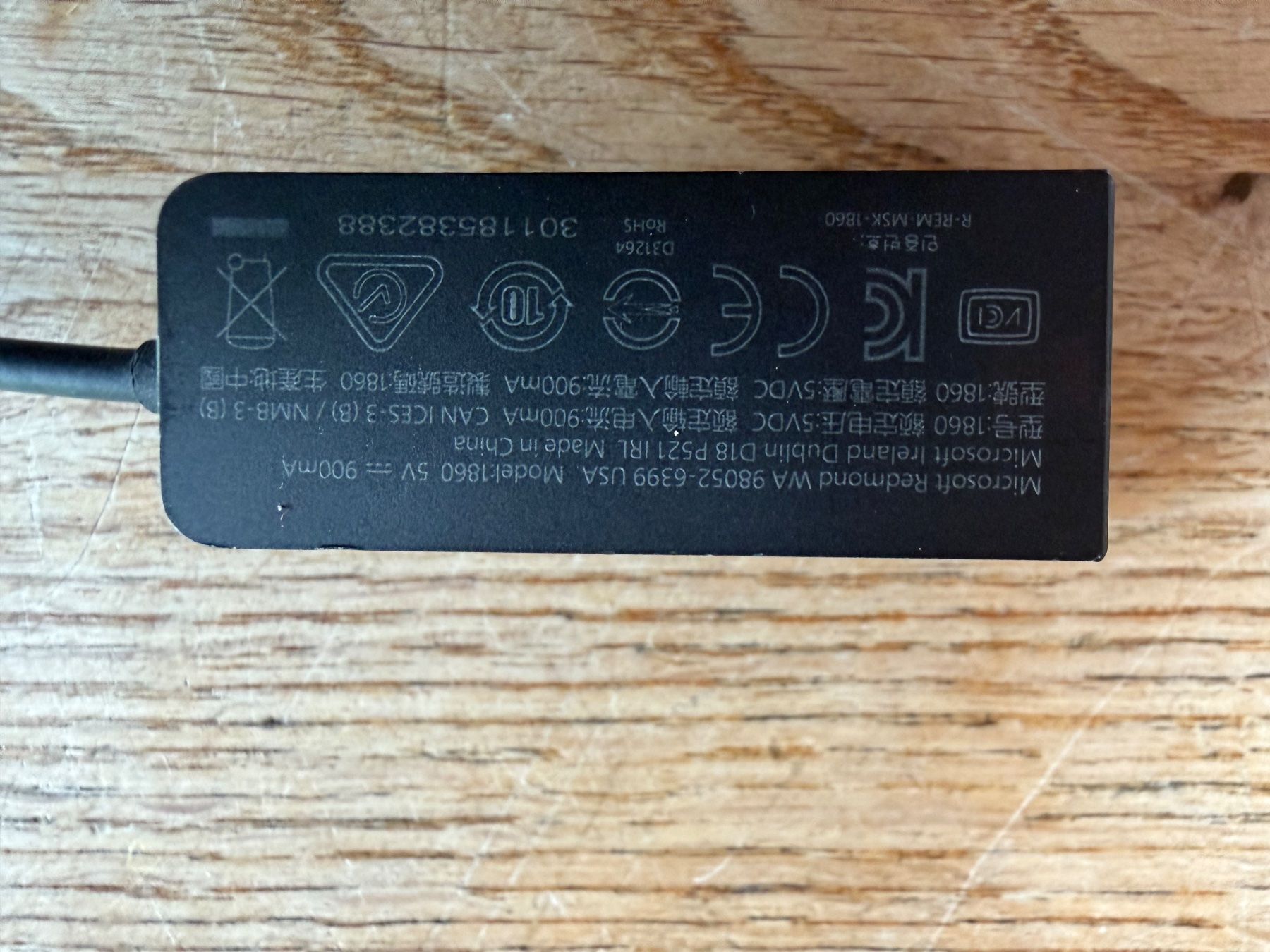Microsoft Laufwerke & Adapter: Adapter zu Surface – Gebraucht aus Grünenmatt von meyer15 1