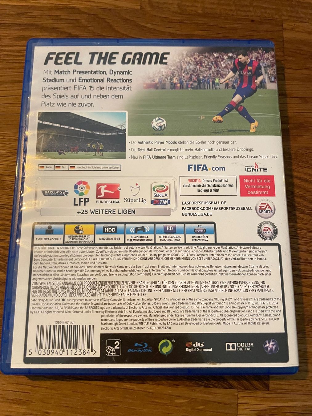 Giochi: FIFA 15 PS4 – Usato da Bülach venduto da bjoernbenny 1