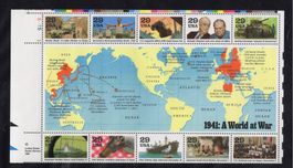 R5610  /  Le monde en guerre 1939-1945 5 blocs neufs XX