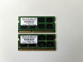Top! 2 Stück, RAM für Notebook, 2 GB, funktioniert gut