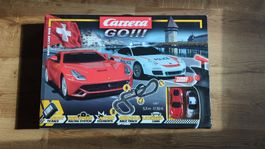 Carrera Go Bahn Swiss Lake Run, nur wenig gebraucht