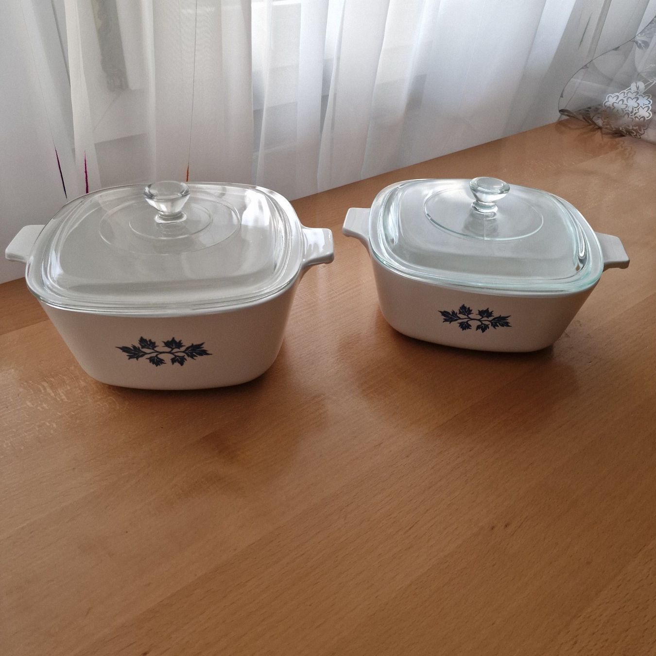 Pyrex Teglie da forno: 2 Antike Pyroflam-Backformen mit Deckel – Usato da Birr venduto da dem_9xtm 2