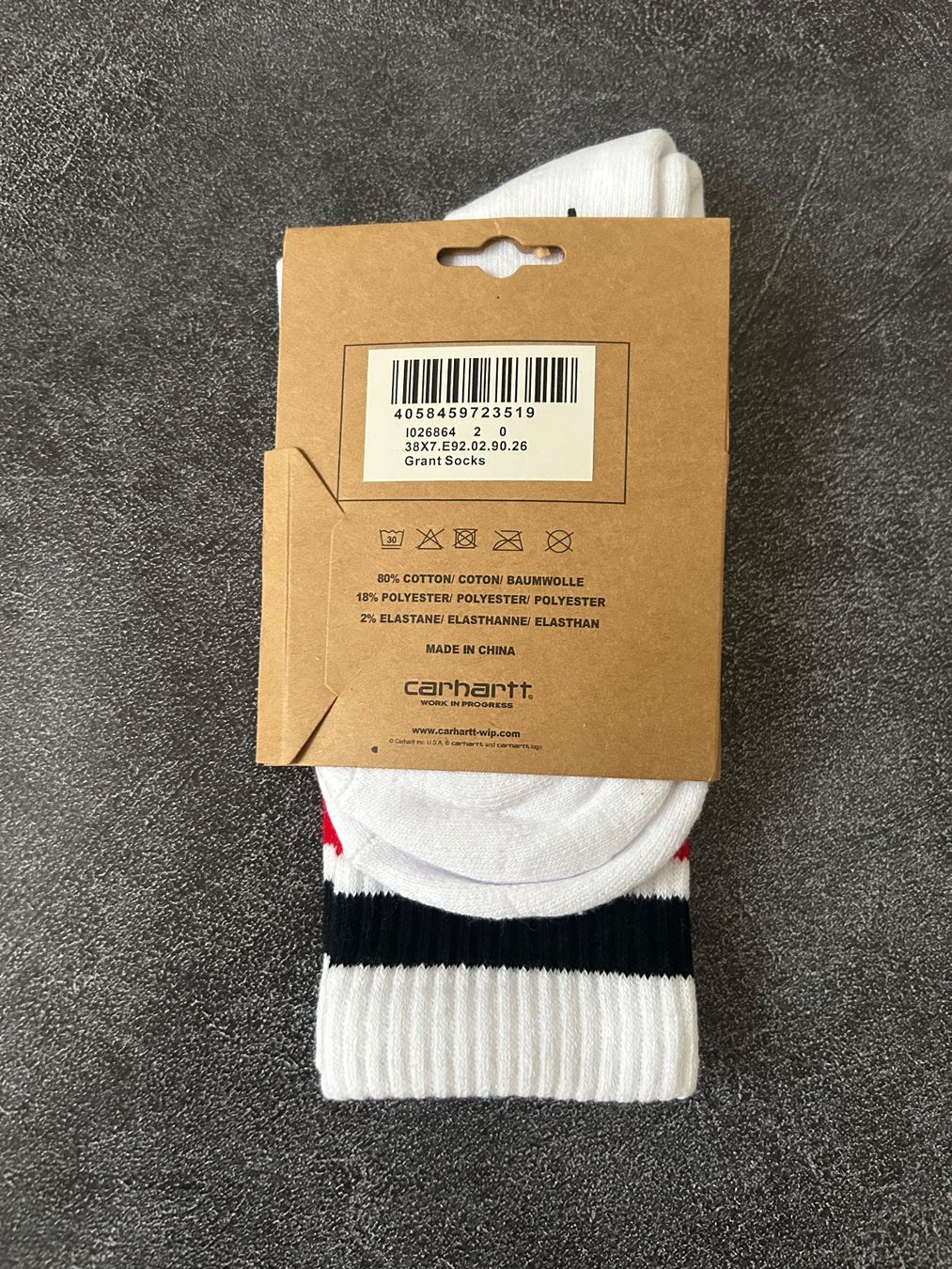 Carhartt Calze: Socks Socken Carhartt WIP chase – Nuovo (secondo la descrizione) da Zürich venduto da Ferienan 7