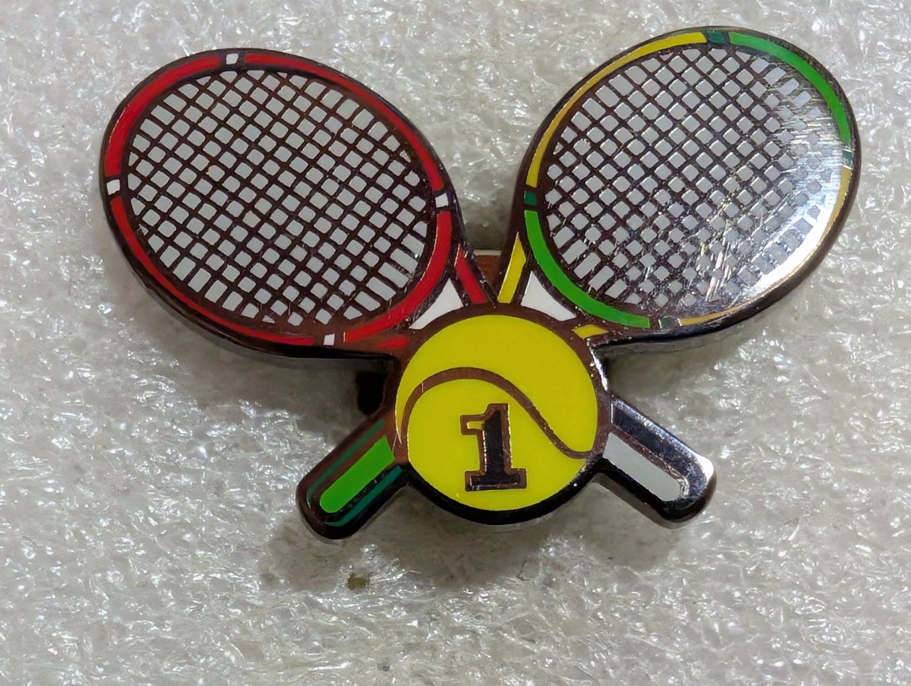 Placchette & Badge: Ansteckpin 155: Tennis – Usato da Oppligen venduto da Pin-Fall-Shop