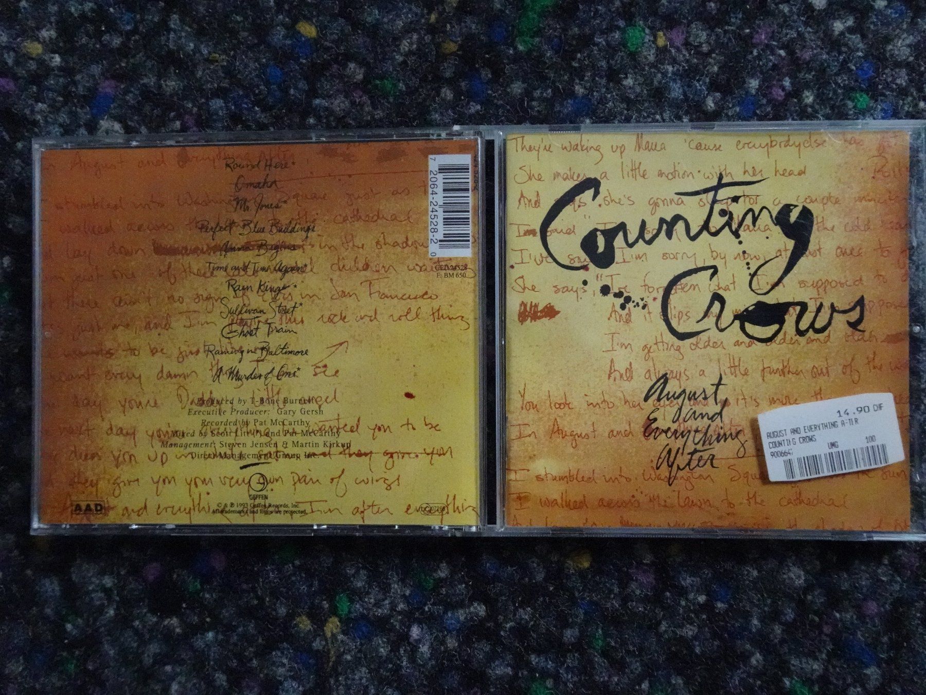 CDs: CD : Counting crows – Gebraucht aus Lotzwil von Kiddis