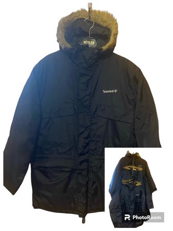 SALE Timberland Parka Jacke ,Grösse L  blau-K2