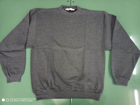 Sportswear Pullover grau Baumwollgemisch Grösse M neu