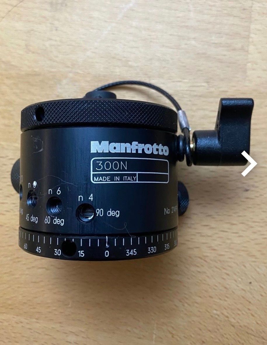 Treppiedi & Teste: Manfrotto 300N Panoramakopf – Usato da Fribourg venduto da waves55 3