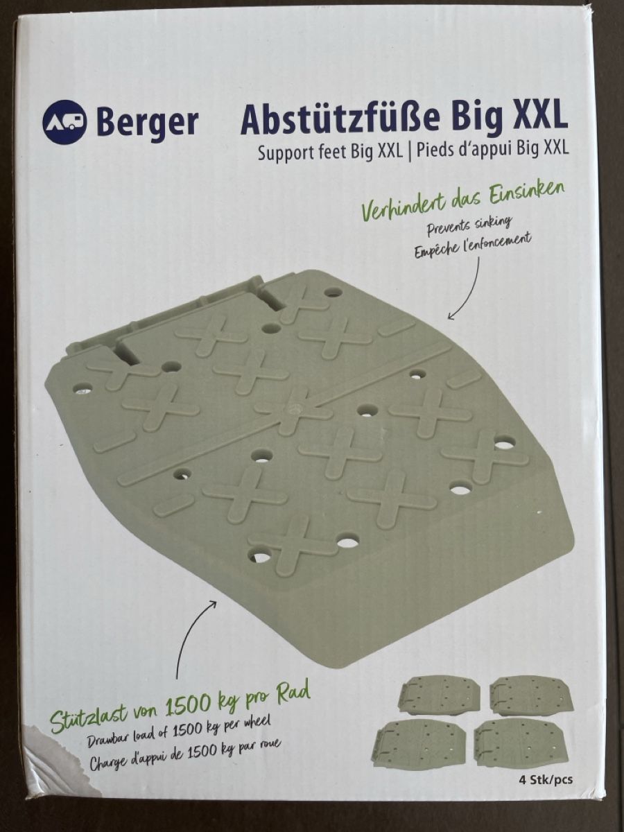 Rimorchi: Abstützfüsse Big Foot Alko – Nuovo e nell'imballaggio originale da Erlenbach i.S. venduto da silu