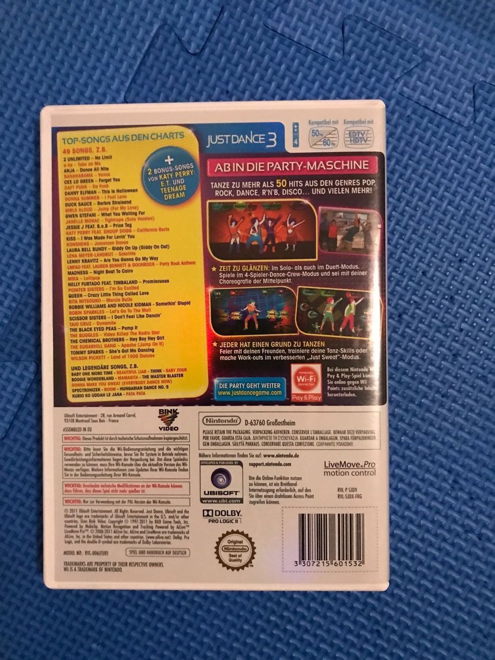 Nintendo Spiele: Just Dance 3 Special Edition Nintendo Wii – Gebraucht aus Gossau SG von schlitzerdemon 2