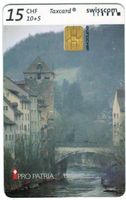 Taxcard Chip-1845 Pro Patria Stadt Brugg