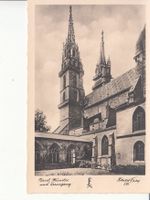 Basel Münster, Xaver Frey Fotokarte 1930