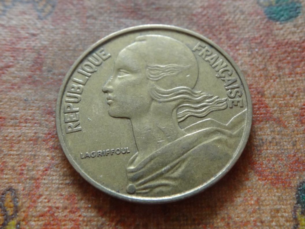 Tutti le monete: FRANCE  20 Centimes  1967  (P) – Usato da Romanel-sur-Lausanne venduto da Swift13 1