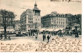 Genève Place Bel-air  1901