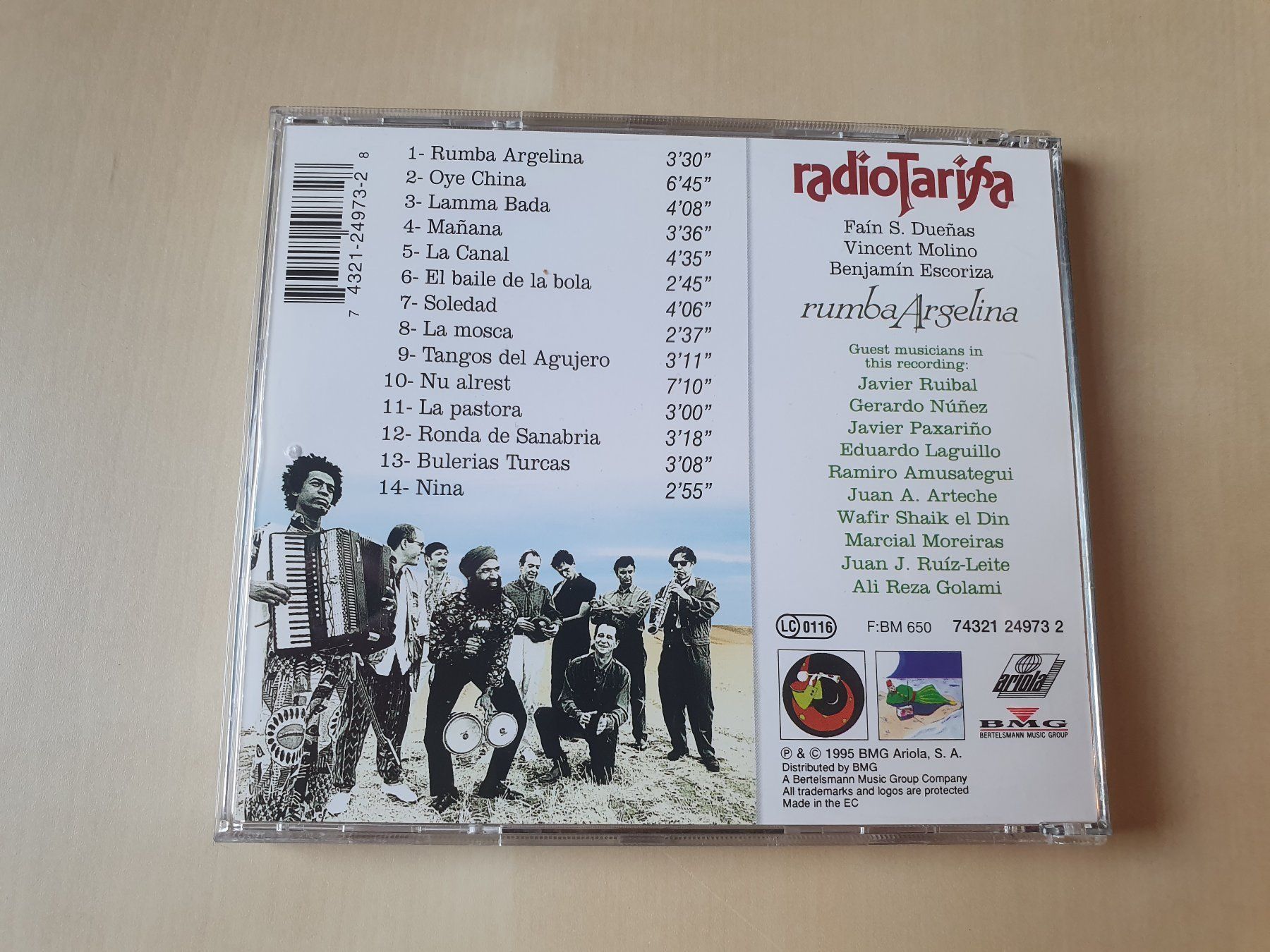 CD: Radio Tarifa Rumba Argelina – Usato da Stansstad venduto da collectorsshop 1