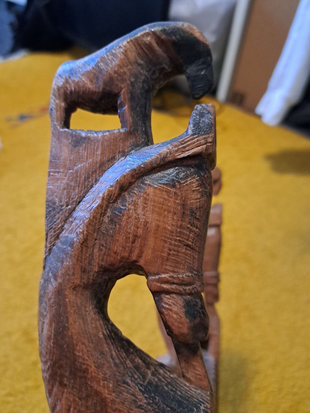 Specchi: Ancien mirror de Banswara - début XX siècle – Usato da La Roche FR venduto da seashellfan 2