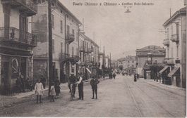 AK Ponte Chiasso e Chiasso - Confine 1924, rarissima