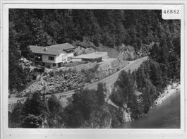 Flugaufnahme Gersau Strandbad - Photo: 90x120mm