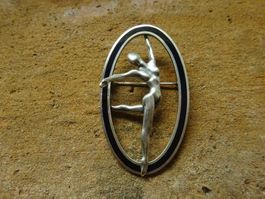 Brosche Prima Ballerina Ballett Dance / 925 S