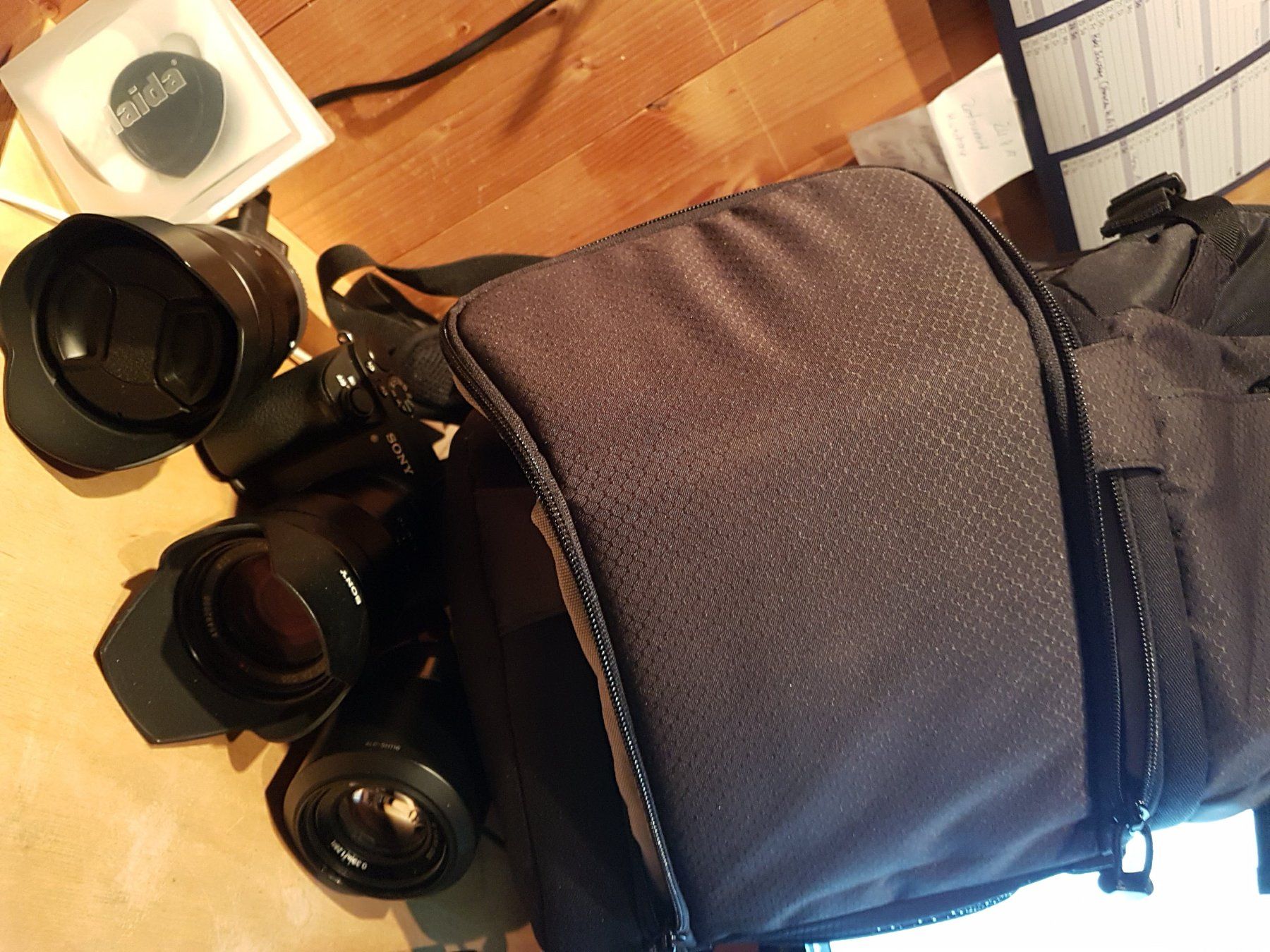 Sony Appareil photo: Sony A7III mit Samyang 24-70mm/F2.8 und Lowepro Fotorucksack – D'occasion à St. Margrethen SG par Angelo054 2