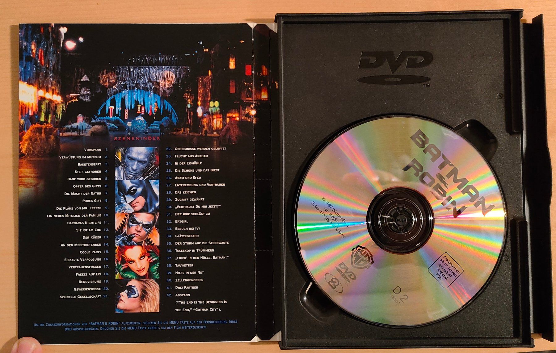 Tutti i DVDs: DVD Batman & Robin von 1997 – Usato da Heerbrugg venduto da sve_p826 1
