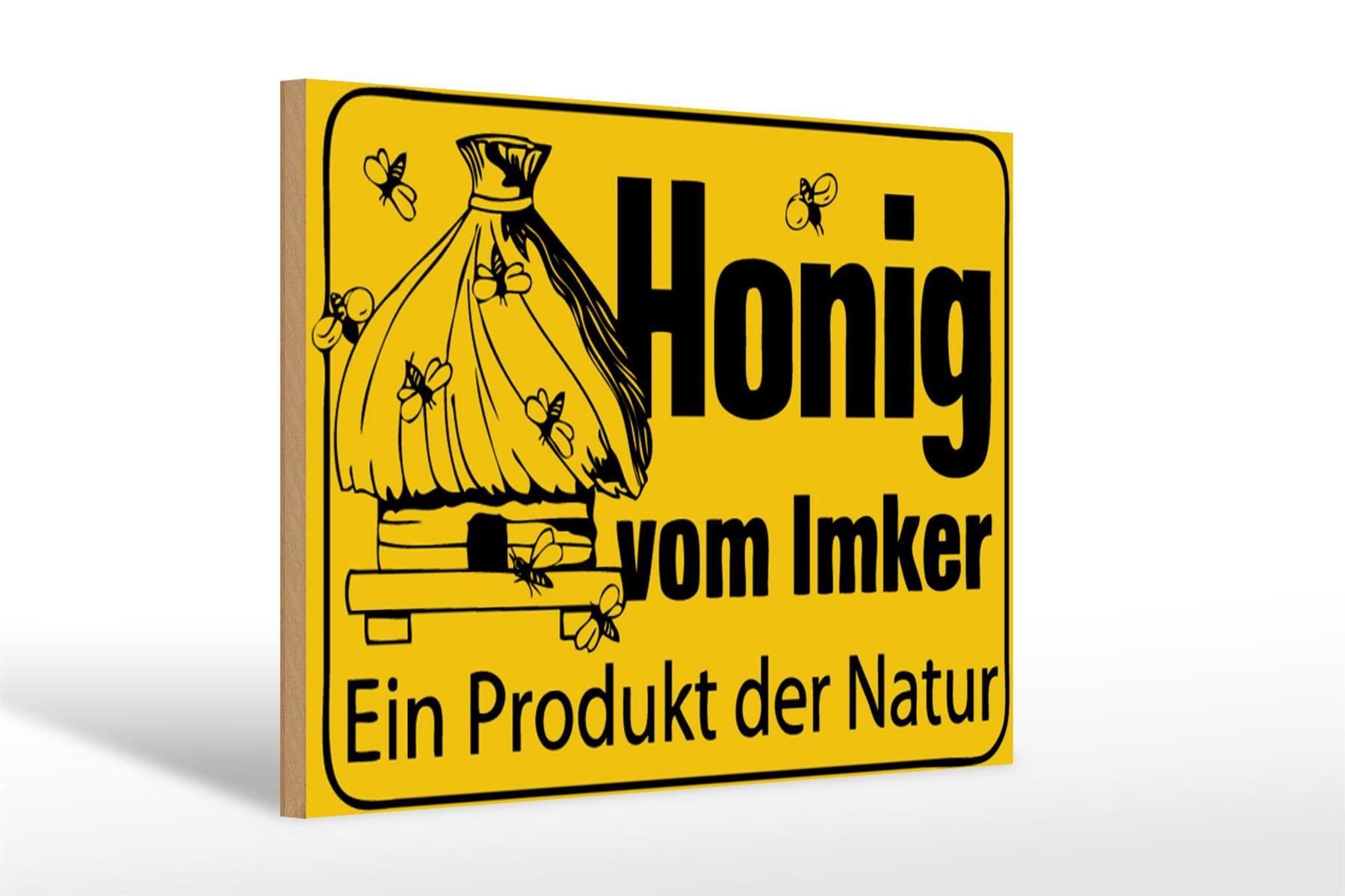 Insegne: Blechschild-HONIG VOM IMKER-EIN PRODUKT – Nuovo e nell'imballaggio originale da Rupperswil venduto da big-one-sale 1