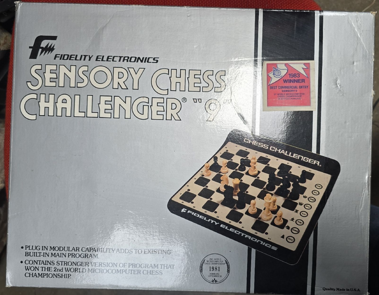Giochi: Fidelity Sensory Chess Challenger 9  – Usato da Courtemaîche venduto da justine21