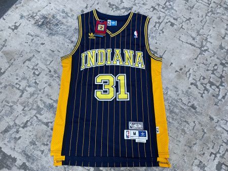 Hardwood Classics NBA Shirt Indiana Pacers Reggie Miller