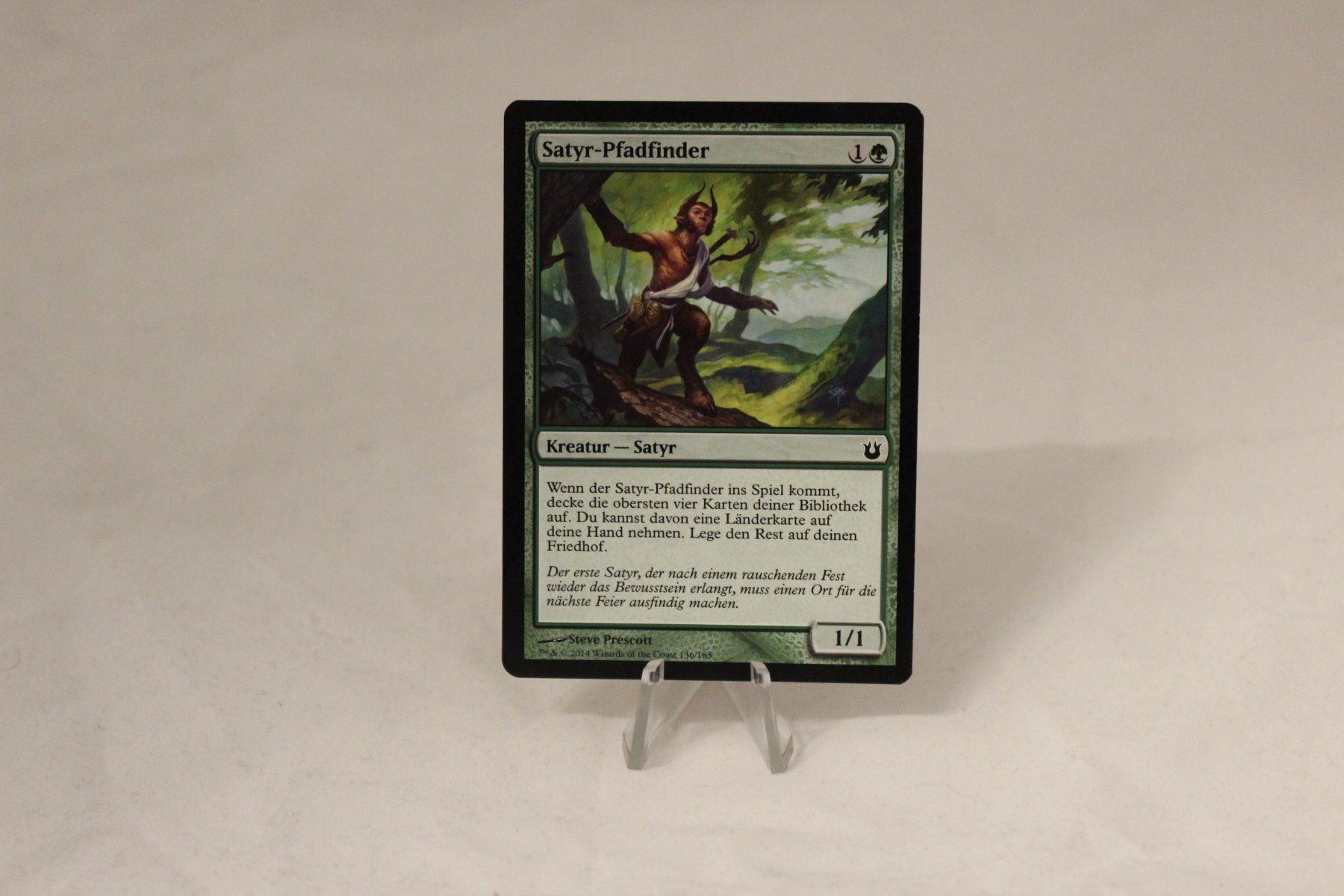 Magic The Gathering Carte collezionabili: Satyr-Pfadfinder - Magic – Usato da Dulliken venduto da Sefty