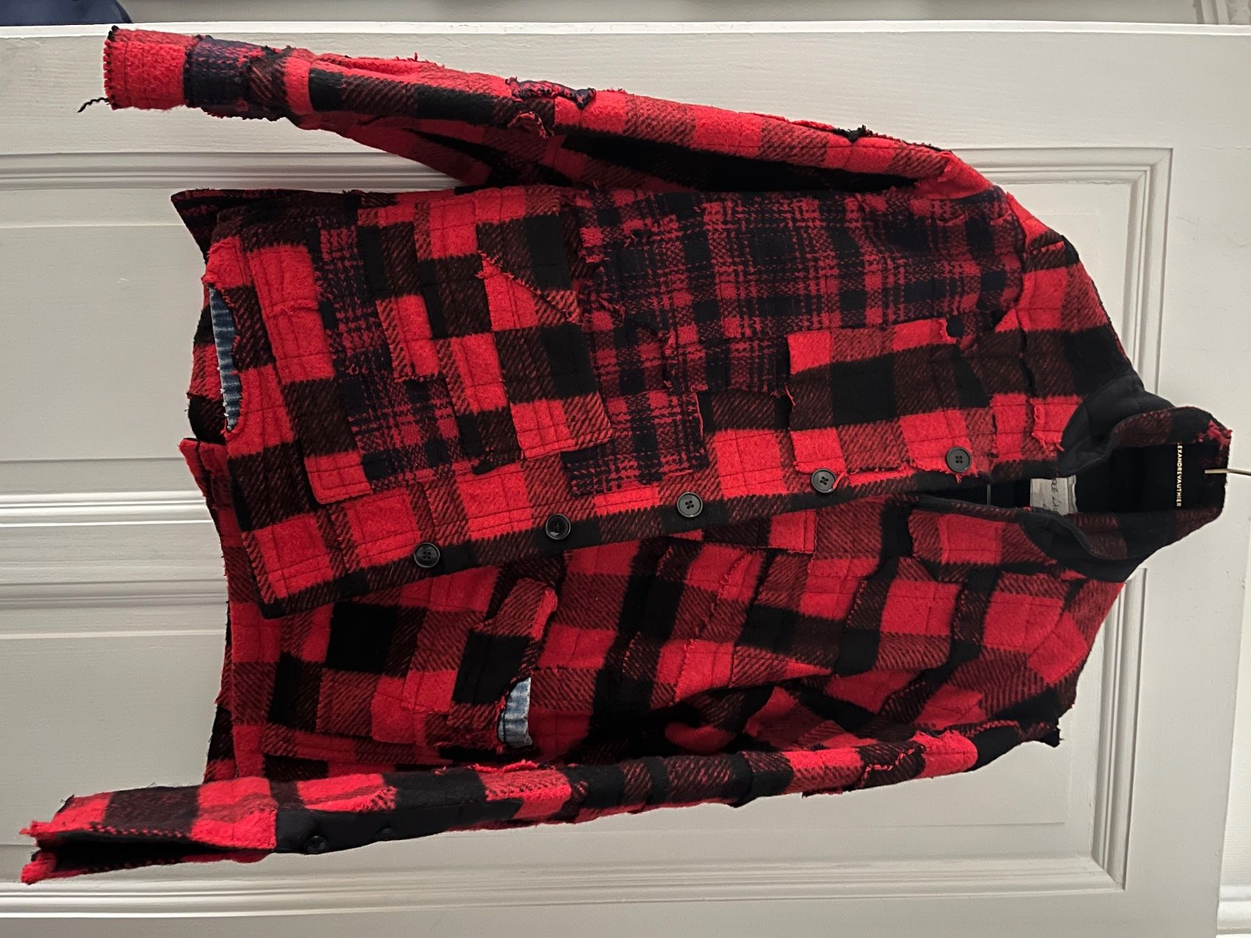 Jacken: Greg Lauren, patchwork veste – Gebraucht aus Genève von dachaw 3