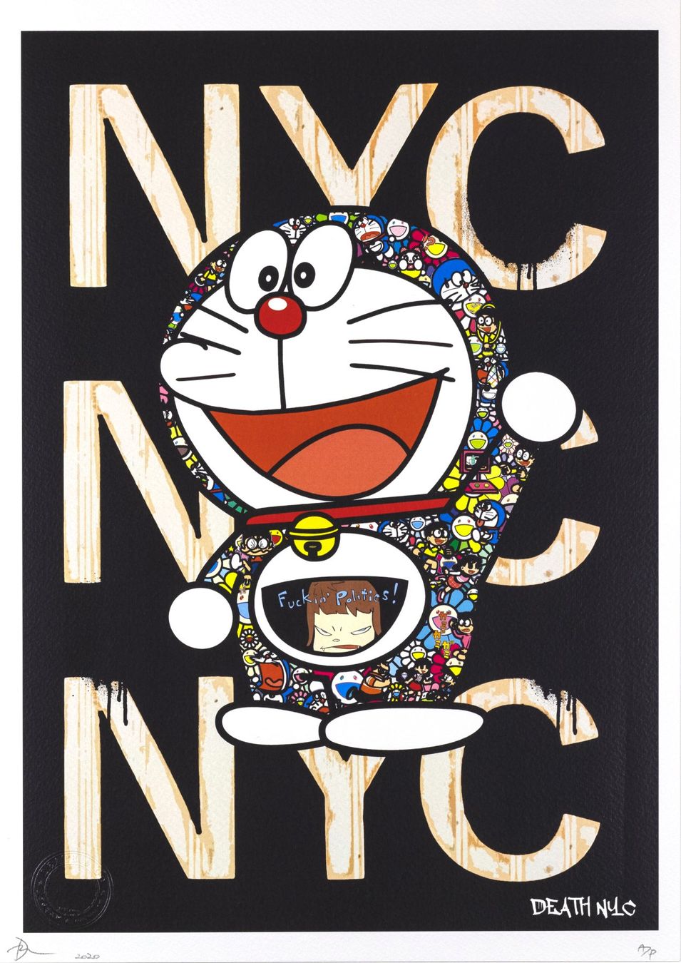 Foto & Immagini: Death, NYC, limitierter Kunstdruck – Nuovo (secondo la descrizione) da Masein venduto da KunstvonFrauen