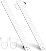 Unterbauleuchte Küche LED, 2 Stück 43.5CM