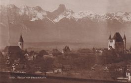 Thun mit Stockhorn  1919