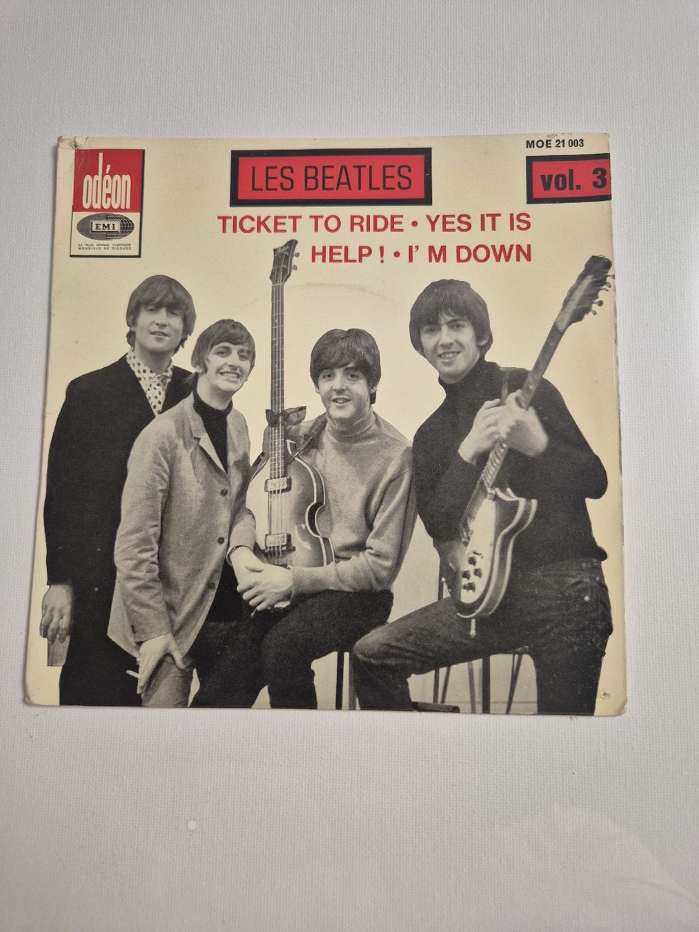 Schallplatten: Les Beatles Ticket to Ride... - Single 7  – Gebraucht aus Uster von newwave0