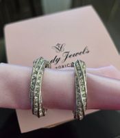 Candy Jewels Zirkonia Silber Creolen