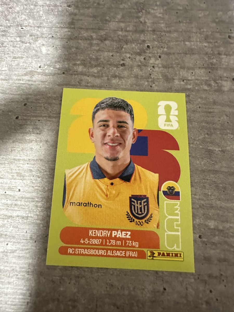 Panini Sammelbilder & Trading cards: ECU 11 , FIFA WORLD CUP 2026 PANINI  – Neu (gemäss Beschreibung) aus Frauenfeld von 1PegPeg1