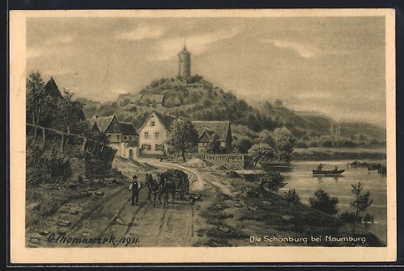 Cartes postales: Otto Thomasczek: Naumburg / Saale, Blick – D'occasion à Berlin par bartko-reher
