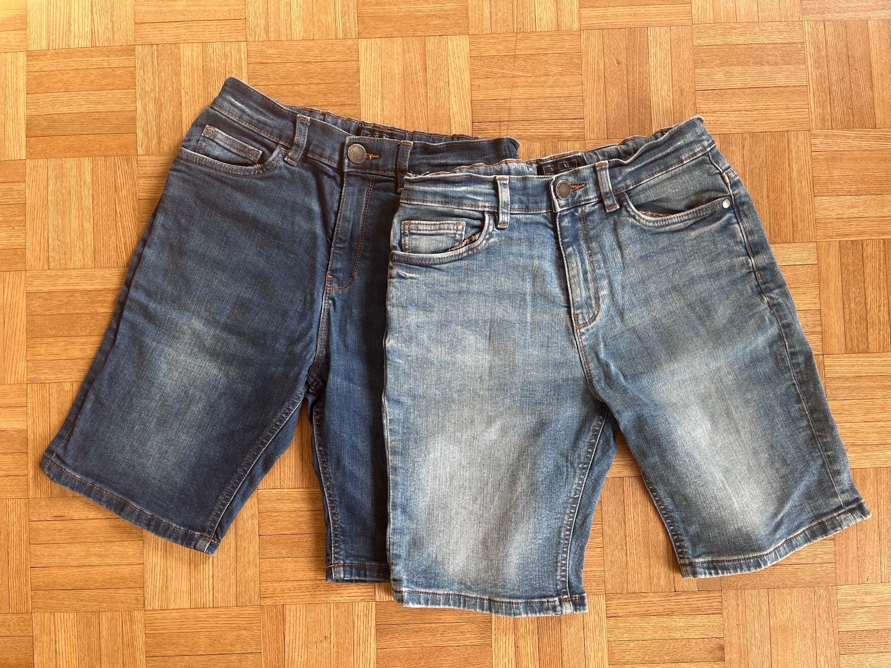 Next Pantaloni: 2-er Set Jeans-Shorts, NEXT, Grösse 146 – Usato da Langendorf venduto da Wubri